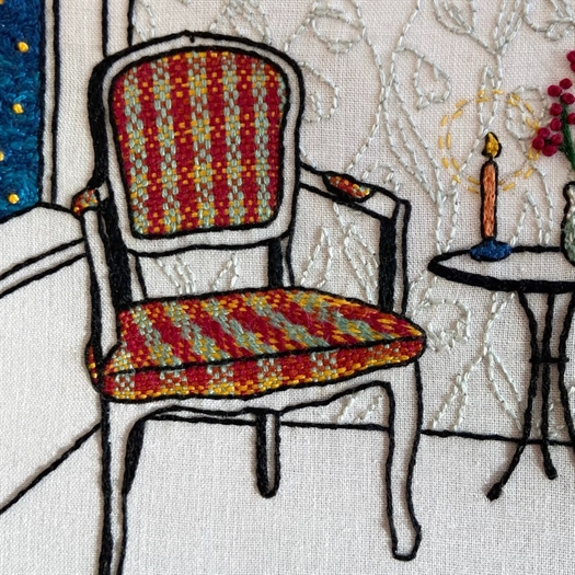 CANDLE LIGHT READING NOOK fra Cream Tea and Lace